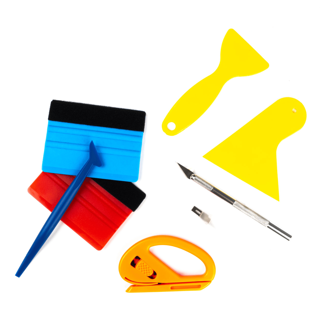 8‑Piece Car Film Application Tools Kit – Squeegees Scrapers Set