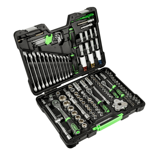 132-Piece Tool Case Socket Set With Hexagonal Sockets – Your Ultimate Toolkit