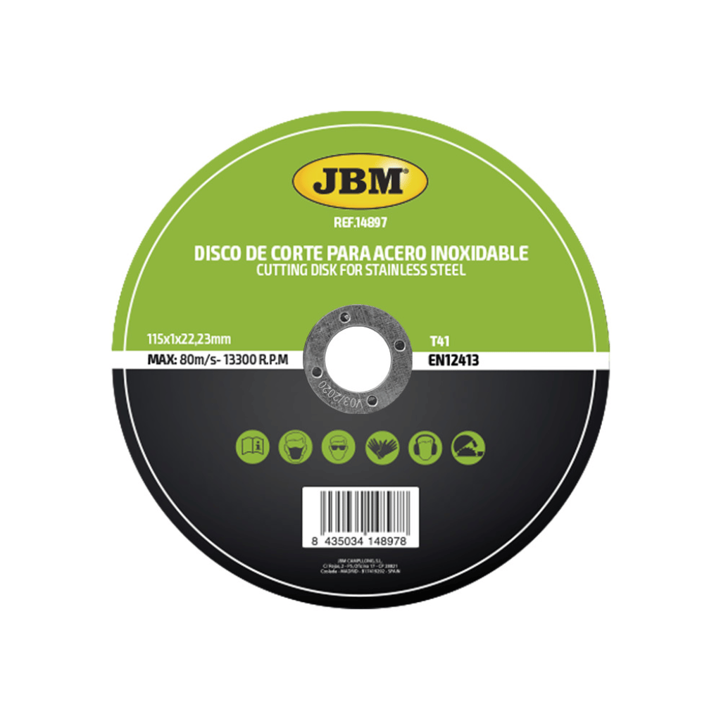 T41 Cutting Disc for Stainless Steel 115x1mm – High-Performance Cutting 50pcs