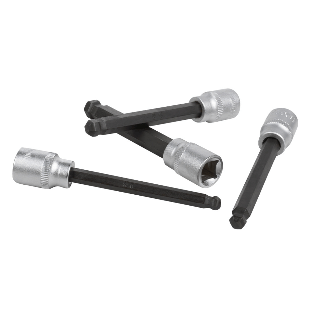 7‑Piece Allen Ball‑Pin Set (3/8″ Dr) – Cr‑V Long Reach Hex, Ball‑End Pins
