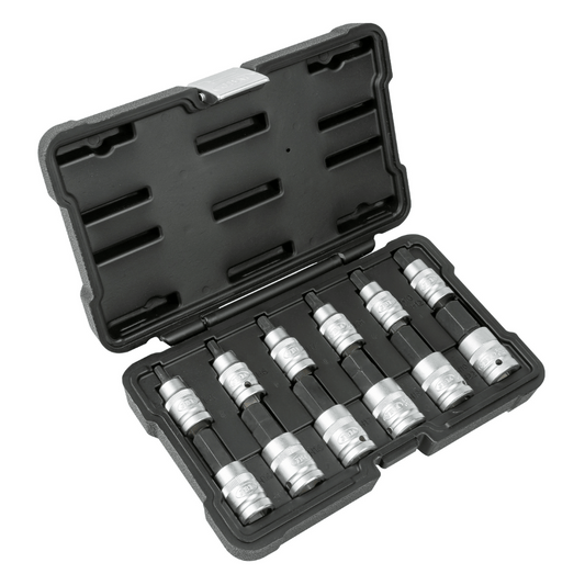 12-Piece 1/2'' Hex Bit Socket Set – Durable & Precision Engineered