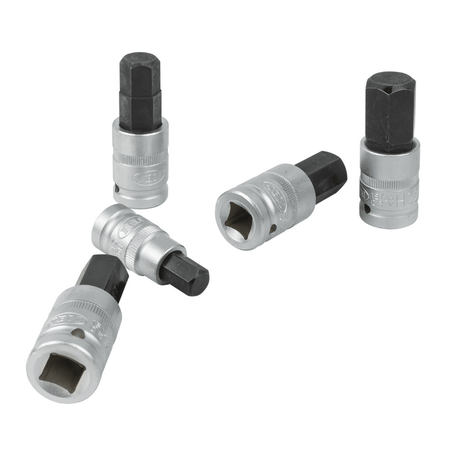 12-Piece 1/2'' Hex Bit Socket Set – Durable & Precision Engineered