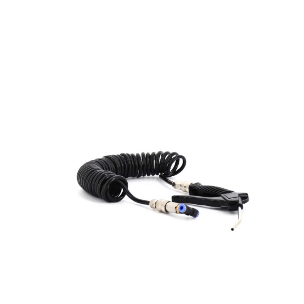 Air Blow Gun 3/8″ with 5 m Recoil Hose – PU Coil, Steel Nozzle