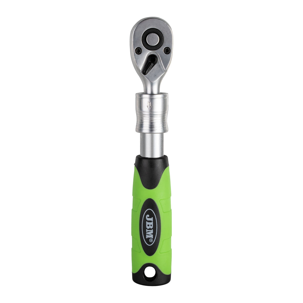 1/4" Drive Extendible 72 Tooth Ratchet 160mm To 230mm Comfortable Handle