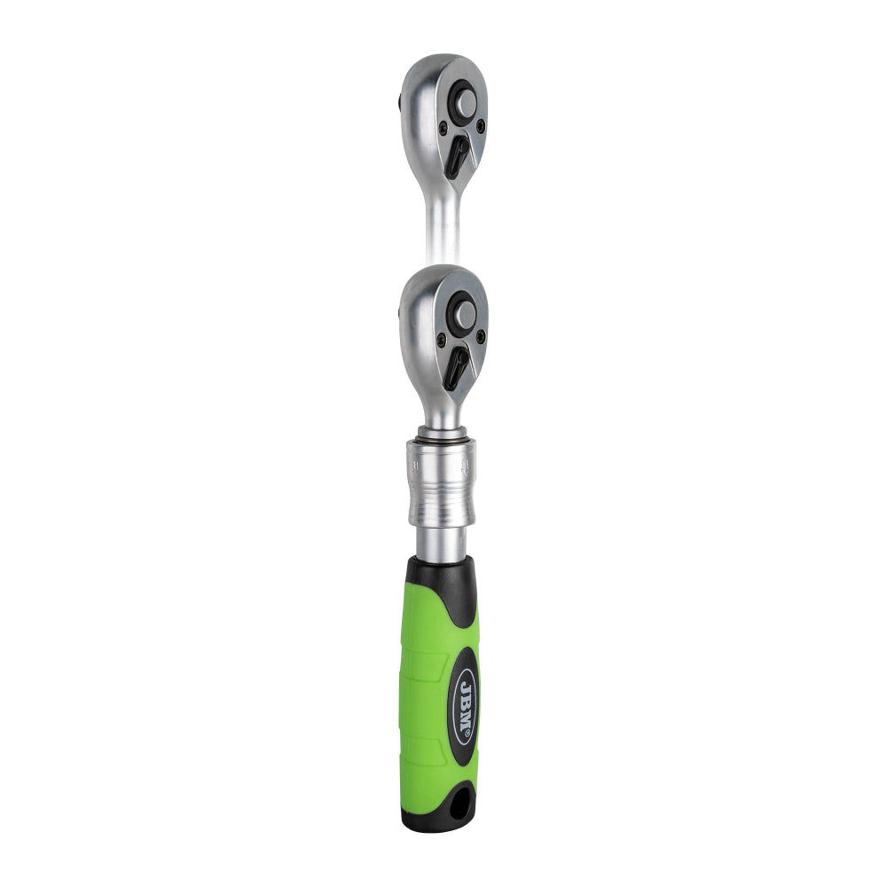 1/4" Drive Extendible 72 Tooth Ratchet 160mm To 230mm Comfortable Handle