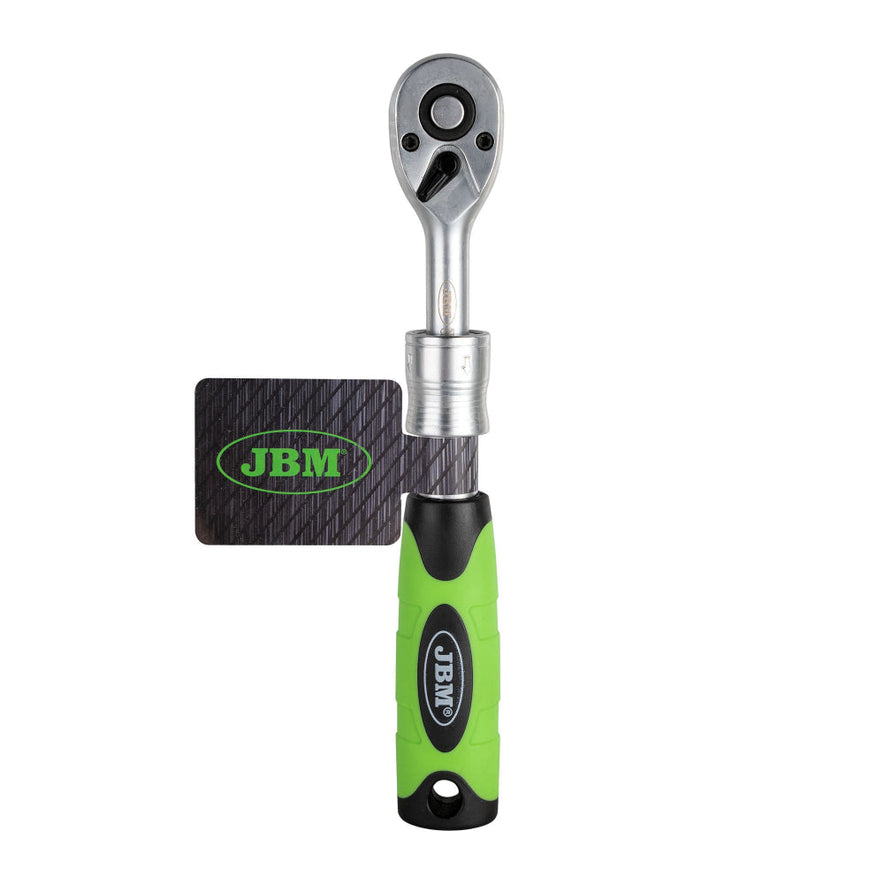 1/4" Drive Extendible 72 Tooth Ratchet 160mm To 230mm Comfortable Handle