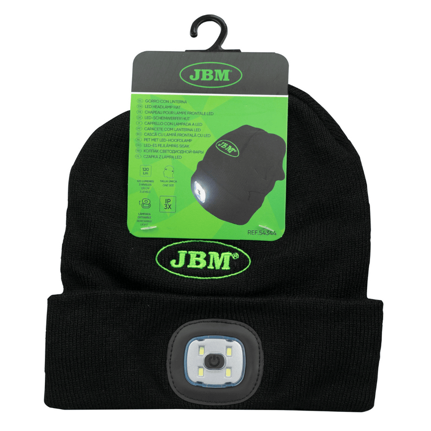 LED Flashlight Hat - 120LM – Hands-Free Lighting for Outdoor and Work Activities