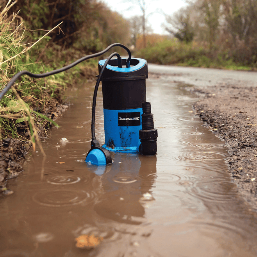 750 W Clean & Dirty Submersible Water Pump – 13,000 L/hr Flow, 35 mm Solids, Auto Float Switch