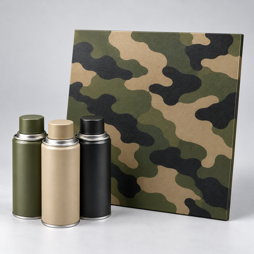 Military Camouflage Spray Paint