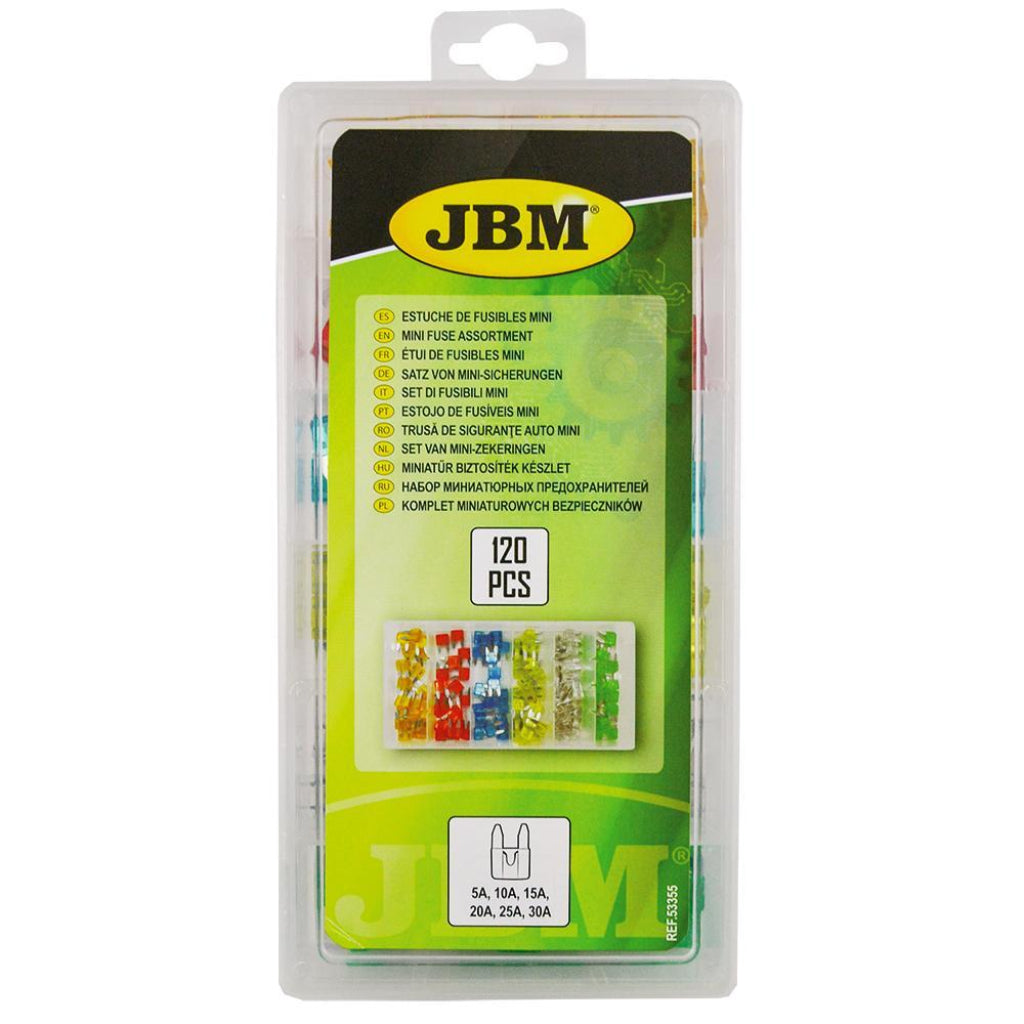 Mini Fuse Assortment Kit (120 PCS) – Automotive Electrical Fuses