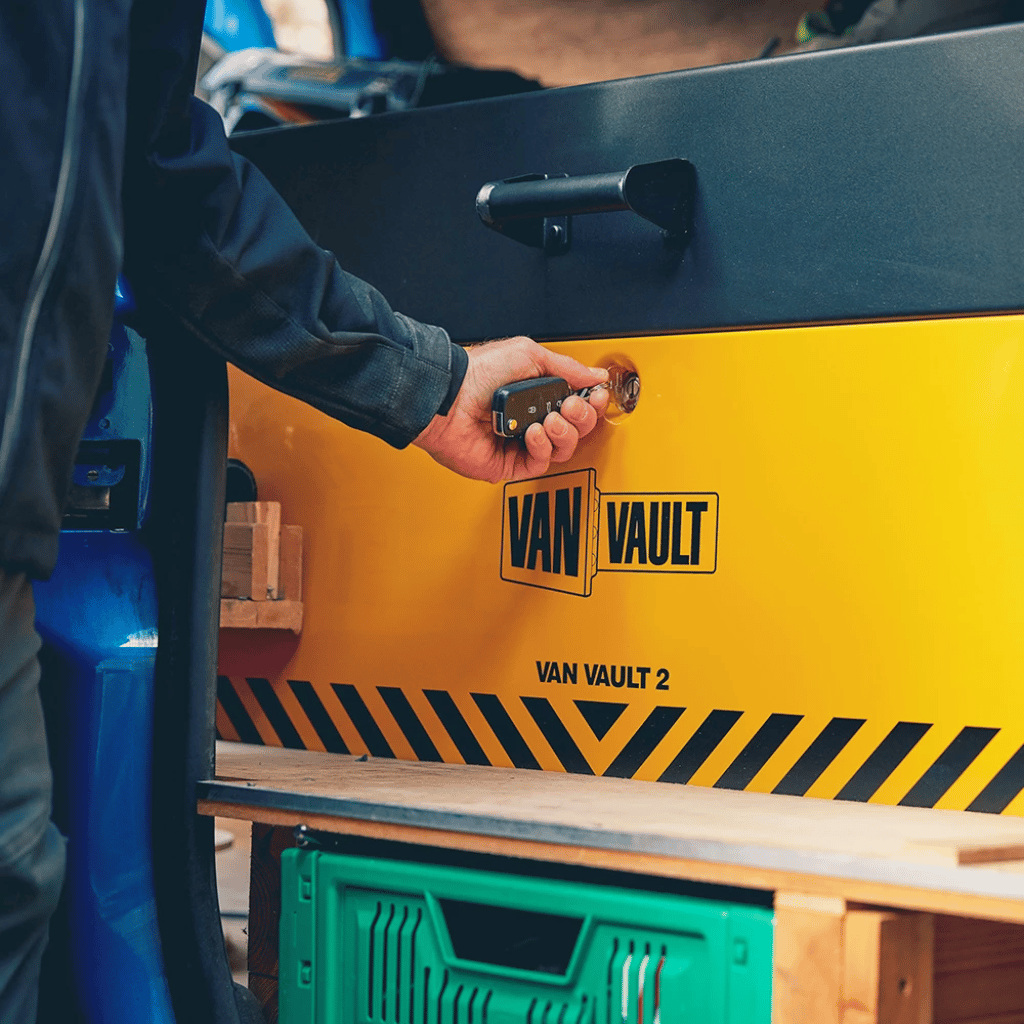 Van Vault 2 Secure Tool Storage Box – 48 kg Heavy‑Duty Steel, Police‑Approved Security