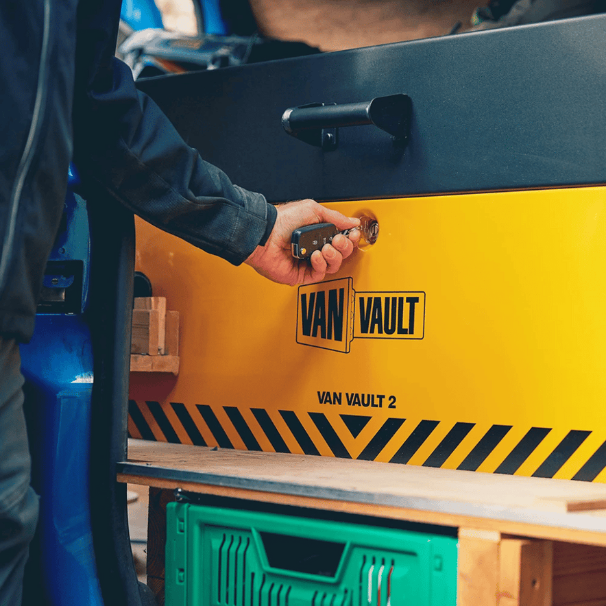 Van Vault 2 Secure Tool Storage Box – 48 kg Heavy‑Duty Steel, Police‑Approved Security