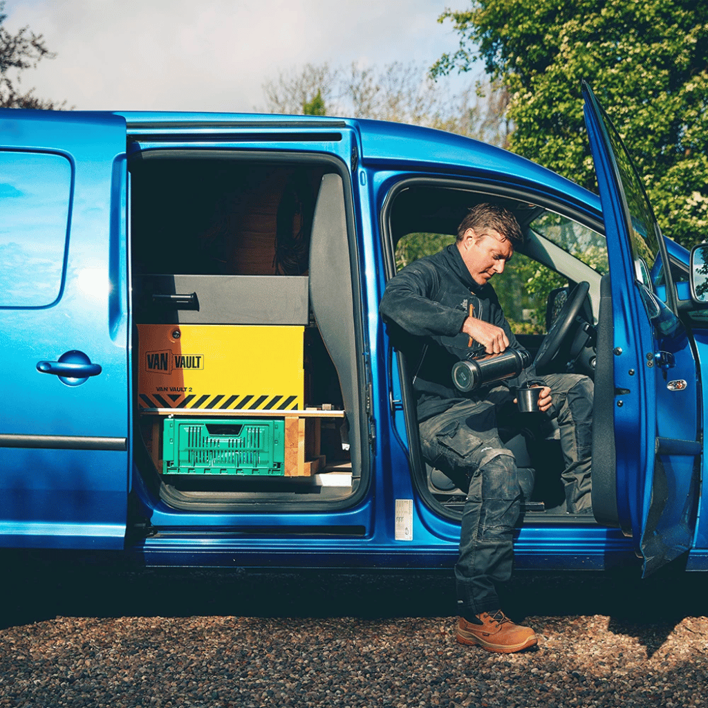 Van Vault 2 Secure Tool Storage Box – 48 kg Heavy‑Duty Steel, Police‑Approved Security
