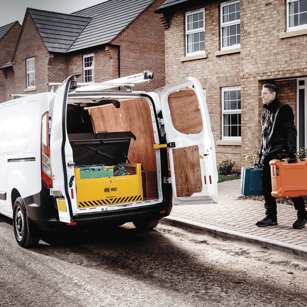 Van Vault 2 Secure Tool Storage Box – 48 kg Heavy‑Duty Steel, Police‑Approved Security