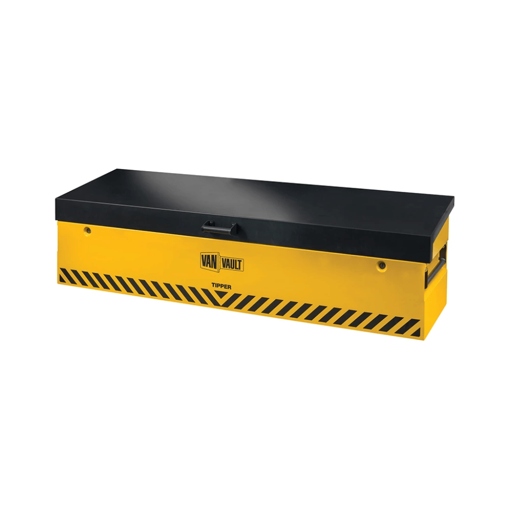 Van Vault Tipper Secure Tool Storage Box – 3 mm Steel, Vaultlock™ Disc Locks, 80 kg