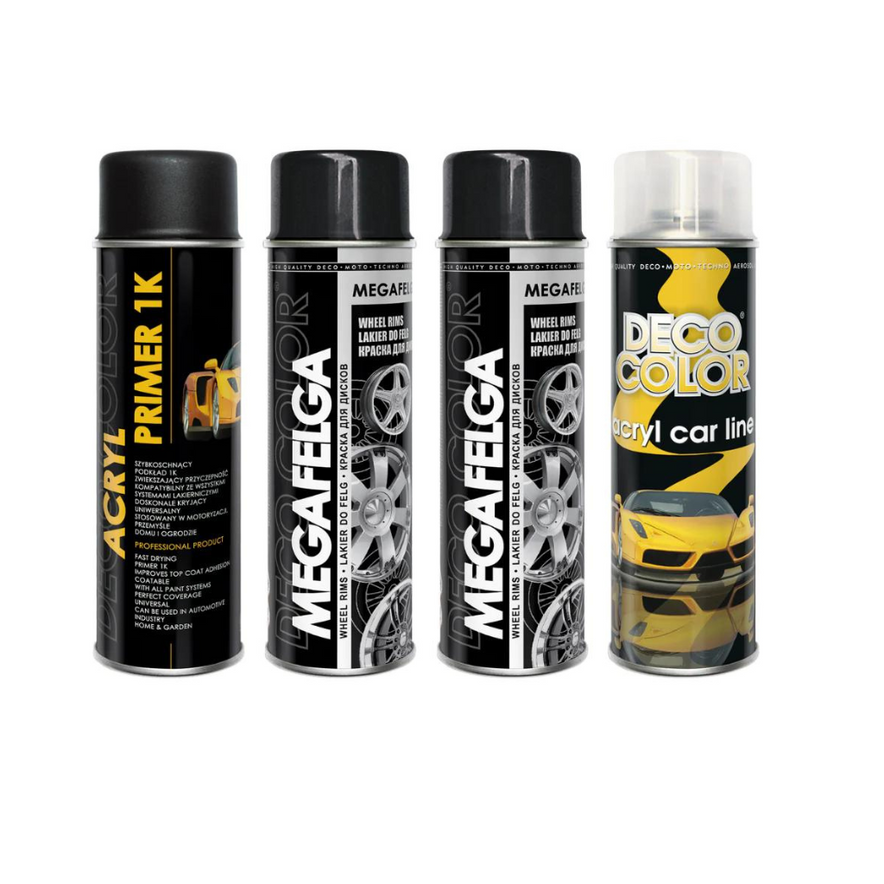 Alloy Wheel Renovation Kit All 4 Wheels