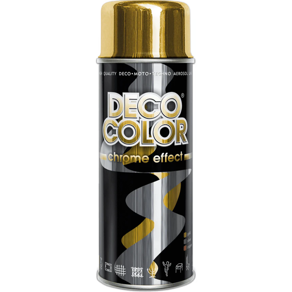 Chrome Effect Spray Paint - Mirror Finish for Stunning Decorative Projects