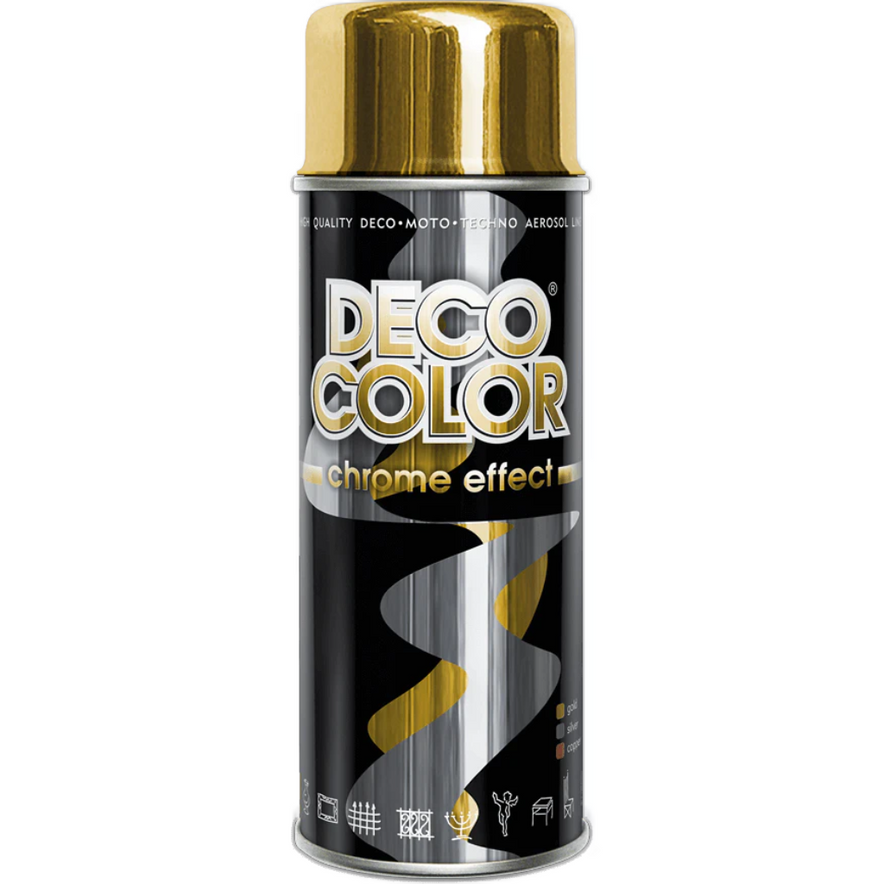 Chrome Effect Spray Paint - Mirror Finish for Stunning Decorative Projects