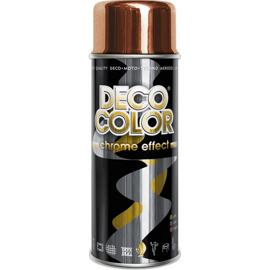 Chrome Effect Spray Paint - Mirror Finish for Stunning Decorative Projects