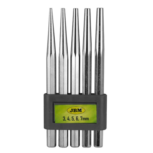 5-Piece Taper Punch Set – Precision & Durability for Metal, Wood & Plastic
