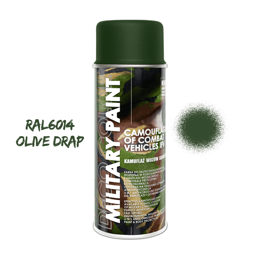 Military Camouflage Spray Paint – Professional-Grade Anti-Reflective Coating 400ml