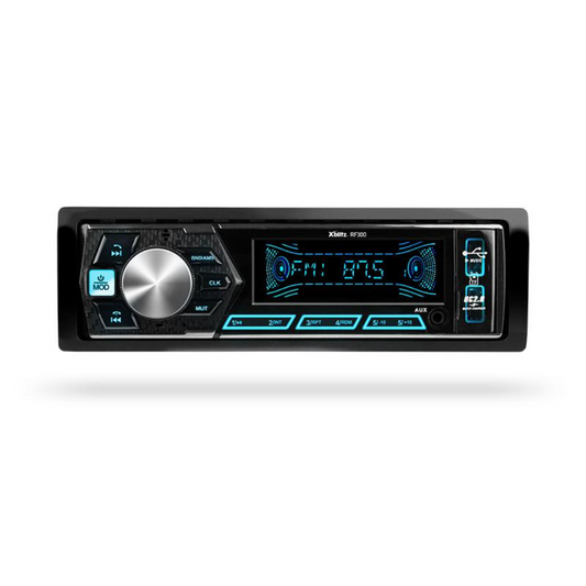 Xblitz RF300 – Car Radio with Dual USB Ports and Customizable LED Backlight