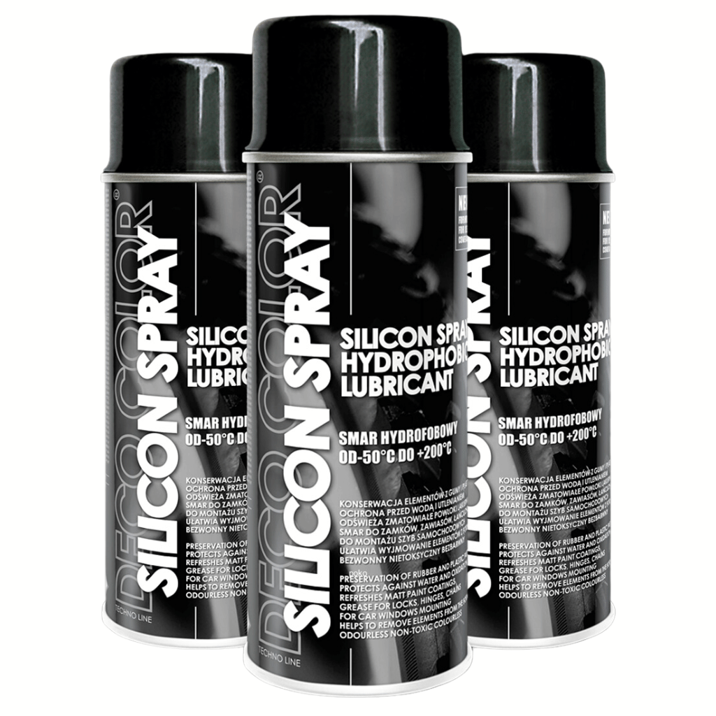 Silicone Spray – Lubricant and Protector for Rubber and Plastic Parts