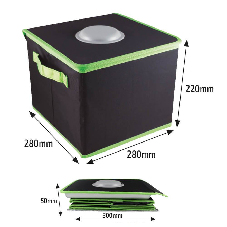 Steriliser Ozone Treatment Box Foldable Portable USB 280mm x 280mm x 220mm