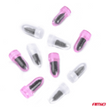10‑pc Tyre Repair Nail Kit – 2 Sizes Self‑Vulcanising Tubeless Car/Motorcycle Use
