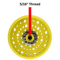 66-Hole Sanding Disc for Sanders – Enhanced Dust Extraction and Superior Finish