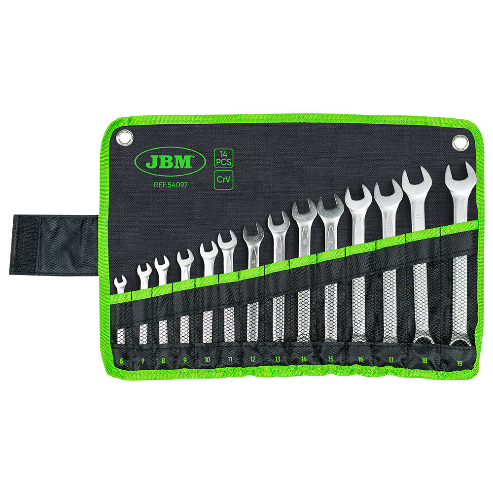 14-Piece Combination Spanner Set – Versatile and Durable Tool Kit for Fastening Tasks