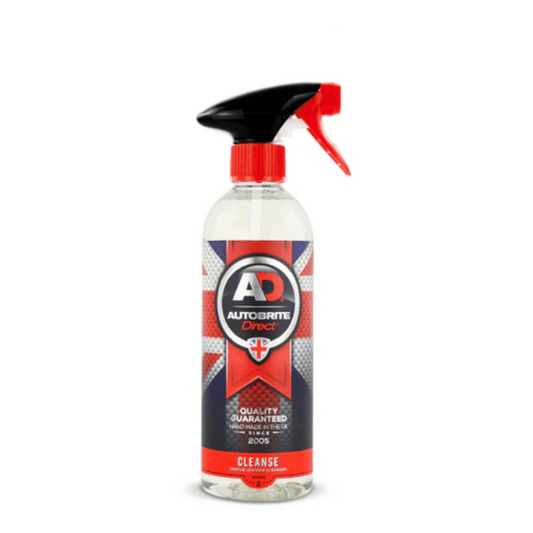 Cleanse Gentle Leather Cleaner 500 ml – pH‑Neutral, Stain & Makeup Remover