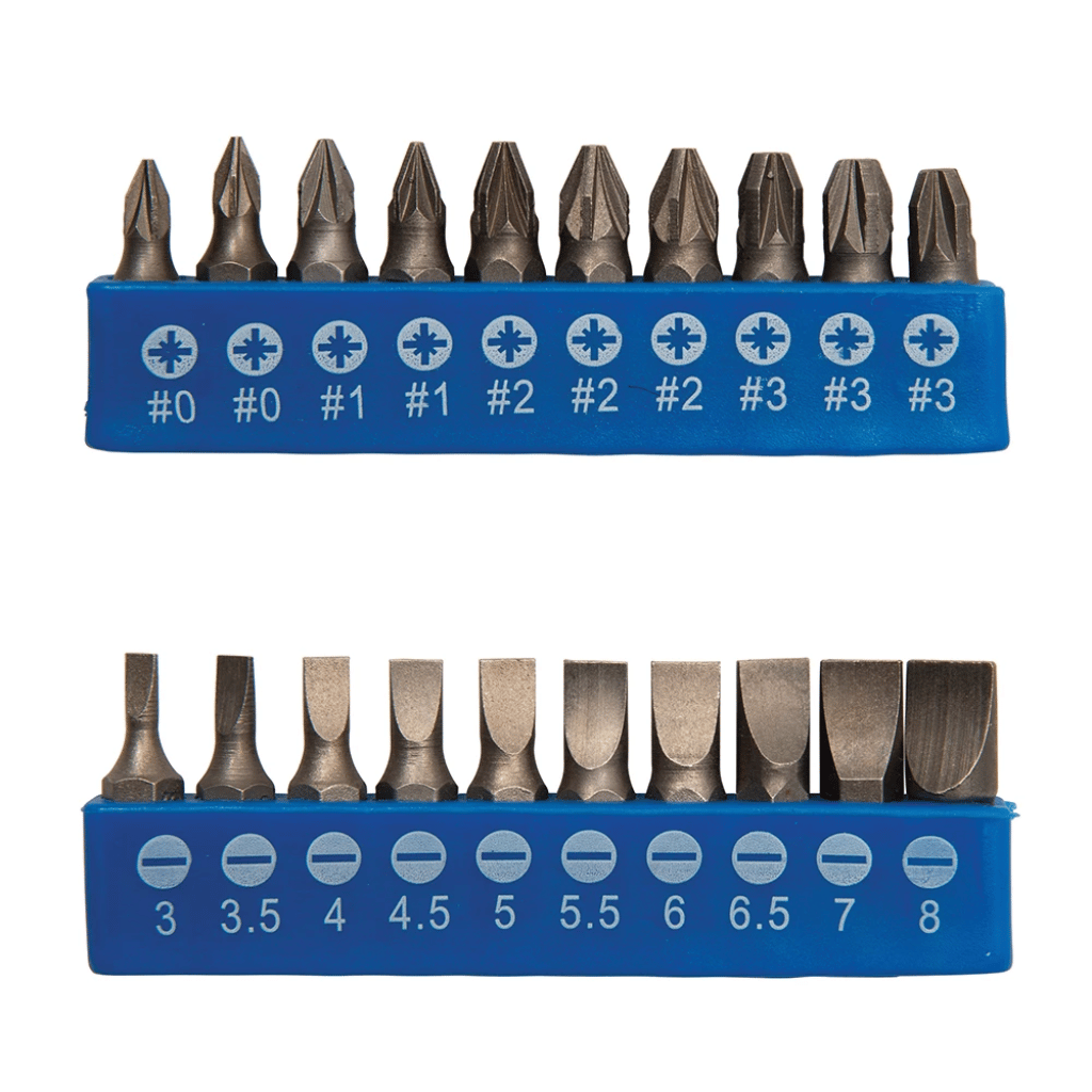 100 Piece Screwdriver & Bit Set – Magnetic Tips & Storage Stand