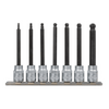 7‑Piece Allen Ball‑Pin Set (3/8″ Dr) – Cr‑V Long Reach Hex, Ball‑End Pins