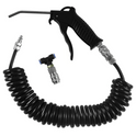 Air Blow Gun 3/8″ with 5 m Recoil Hose – PU Coil, Steel Nozzle