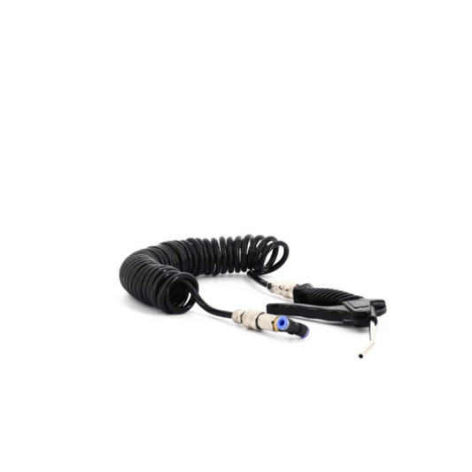 Air Blow Gun 3/8″ with 5 m Recoil Hose – PU Coil, Steel Nozzle