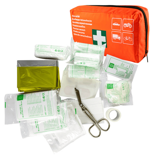 DIN 13164 First‑Aid Kit – Compact Car & Travel Emergency Pack, Full Contents