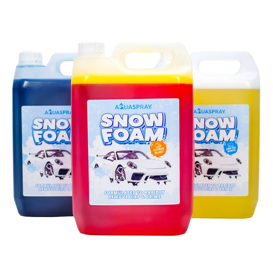 Aquaspray® Snow Foam Car Wash Detergent (5 litres) Eco-Friendly