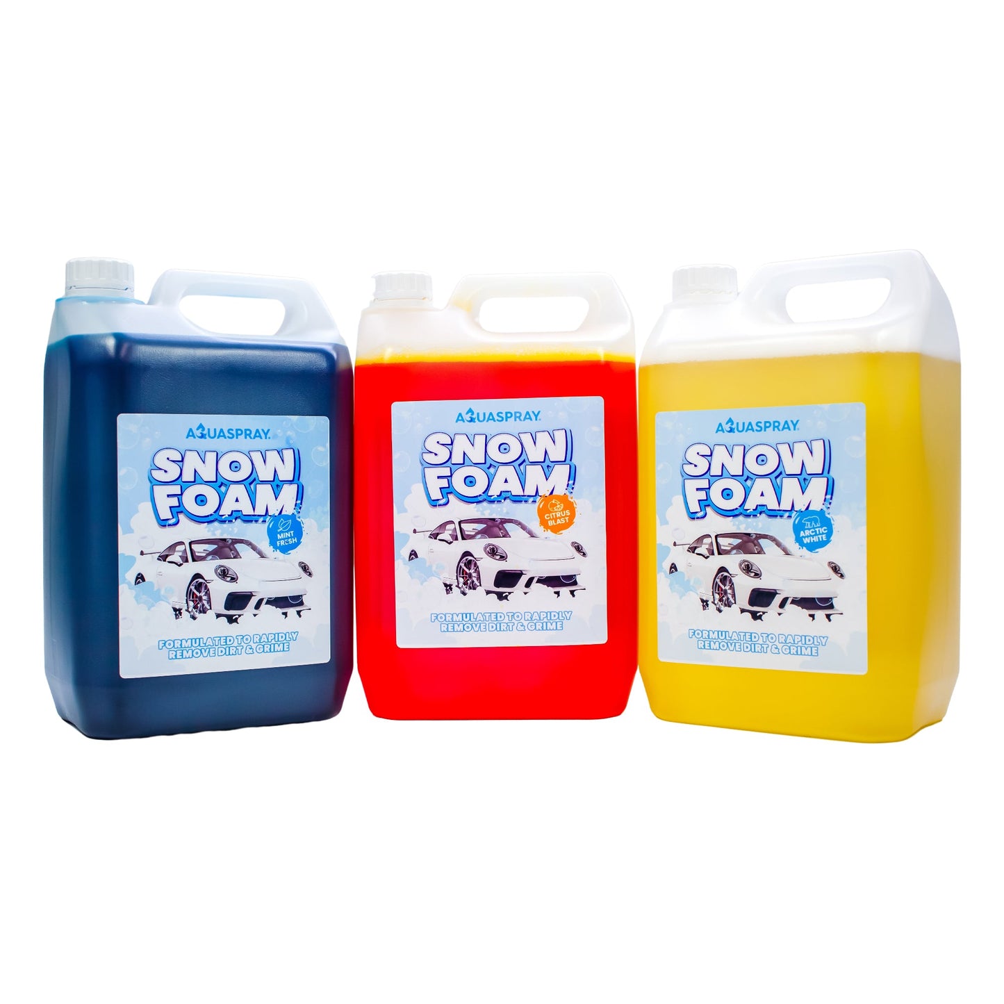 Aquaspray® Snow Foam Car Wash Detergent (5 litres) Eco-Friendly