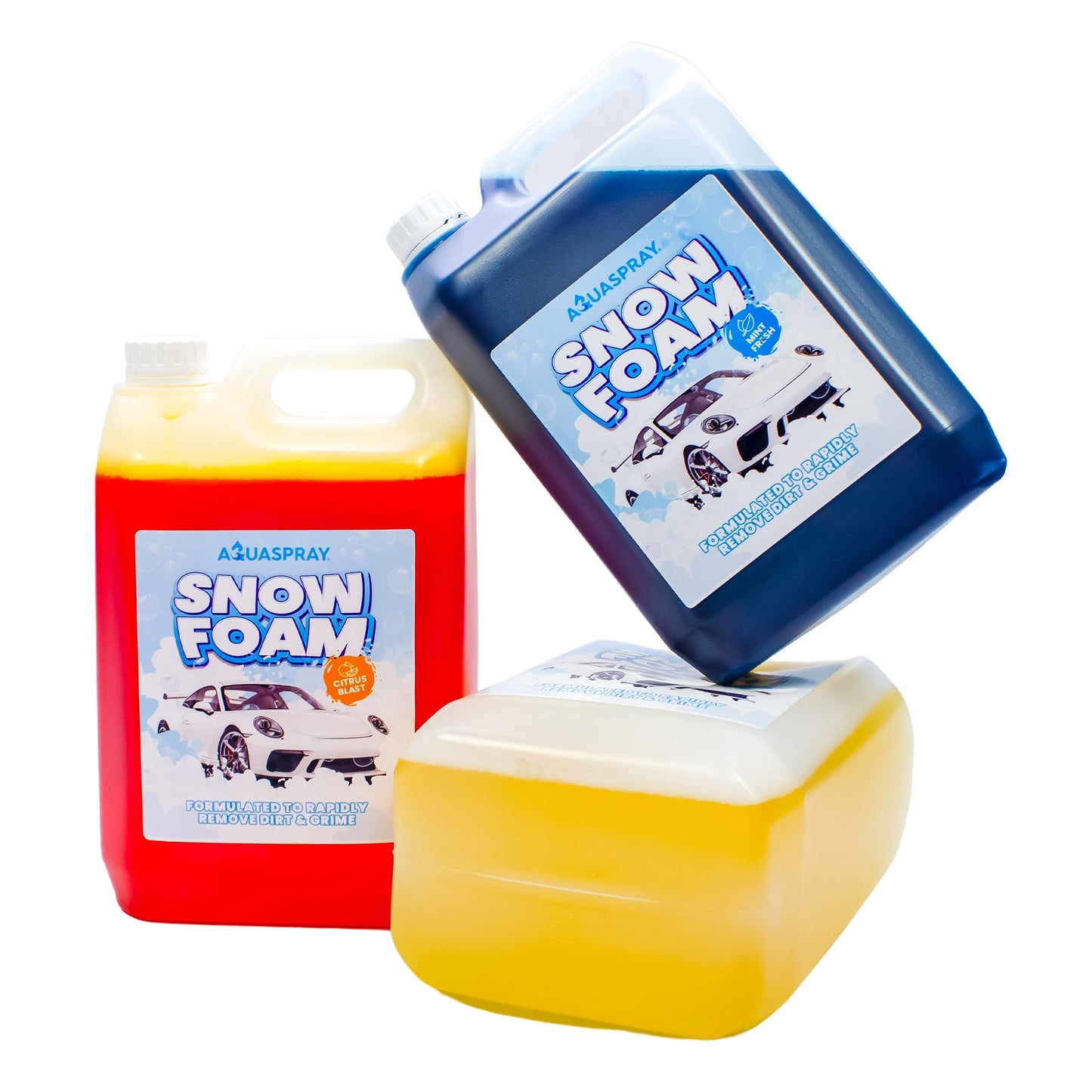 Aquaspray® Snow Foam Car Wash Detergent (5 litres) Eco-Friendly