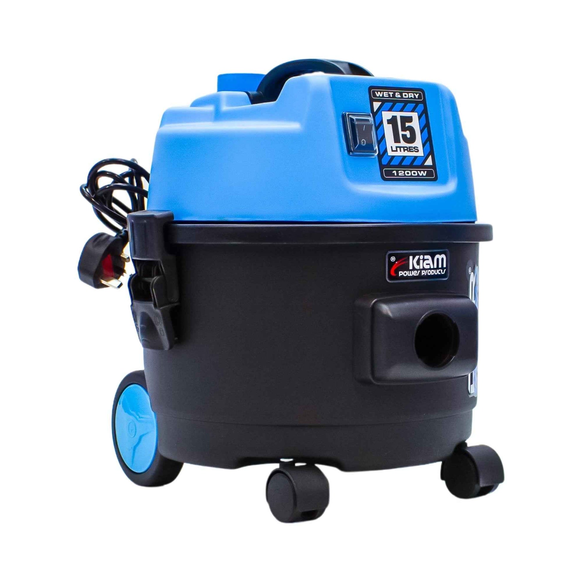 DTLR Valet Vac 240V 1200W Wet & Dry Vacuum Cleaner 15L