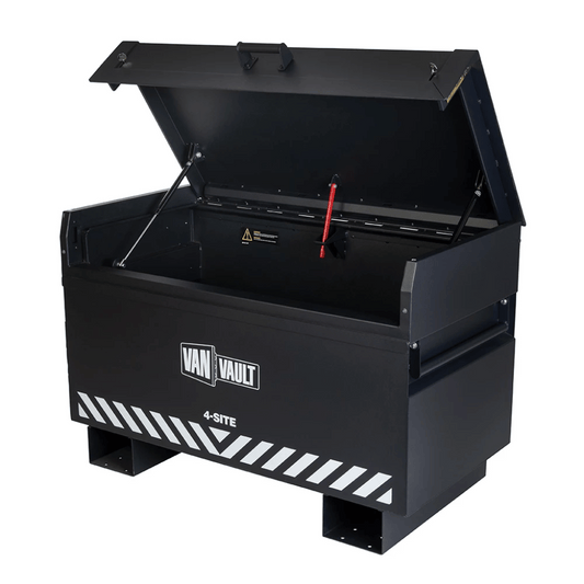 Van Vault 4‑Site Secure Tool Storage Box – 60 kg Heavy‑Duty Steel, Dual BS Locks