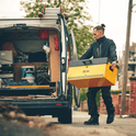 Van Vault Mobi Secure Tool Box with Docking Station – Compact Steel Vaultlock™, 32 kg