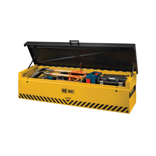 Van Vault Tipper Secure Tool Storage Box – 3 mm Steel, Vaultlock™ Disc Locks, 80 kg