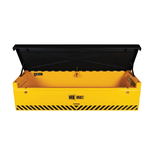 Van Vault Tipper Secure Tool Storage Box – 3 mm Steel, Vaultlock™ Disc Locks, 80 kg