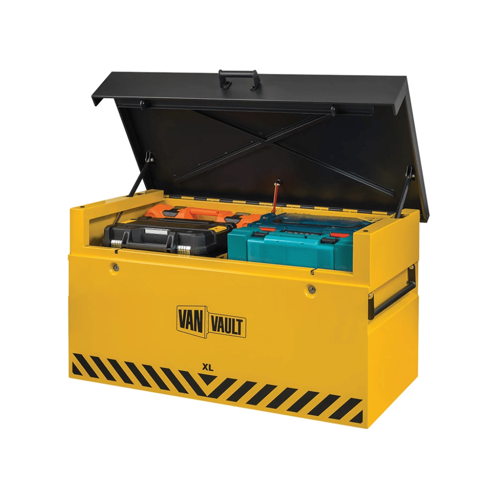 Van Vault XL Secure Tool Storage Box – 3 mm Steel, 2×70 mm Disc Vaultlock™, 82 kg