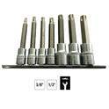 7-Piece Torx Bit Socket Set – Durable CrV Steel with 3/8" & 1/2" Drives