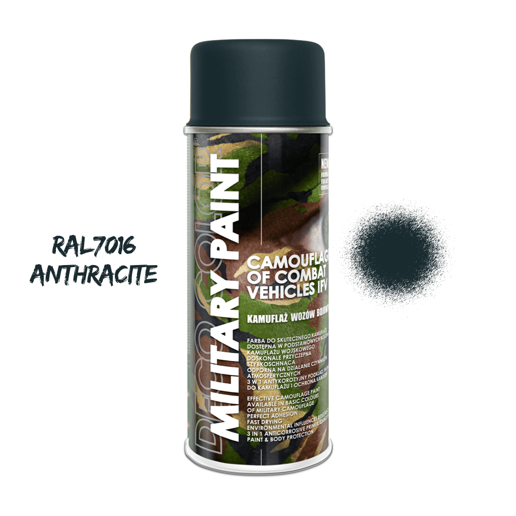 Military Camouflage Spray Paint – Professional-Grade Anti-Reflective Coating 400ml