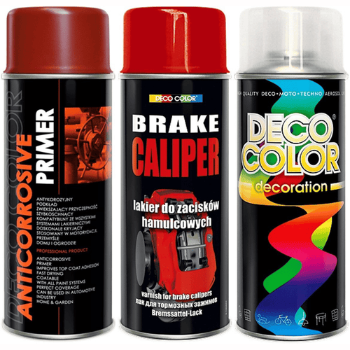 3pc High-Performance Brake Caliper Paint Kit Heat Resistant