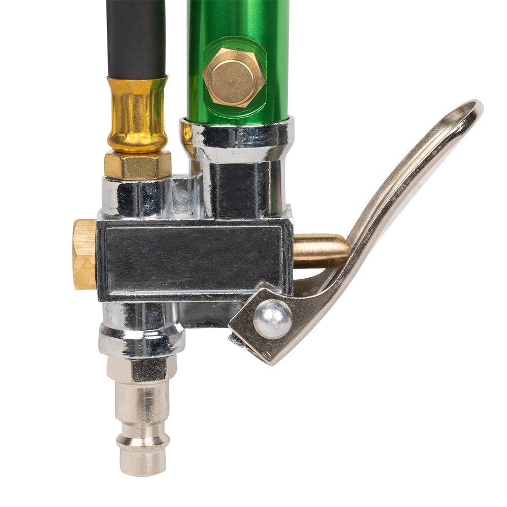 Tyre air inflator and pressure tester with digital gauge